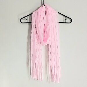3/$25 Beautiful 72" Pink Light Scarf NWOT will Ship in Plastic Protection!!